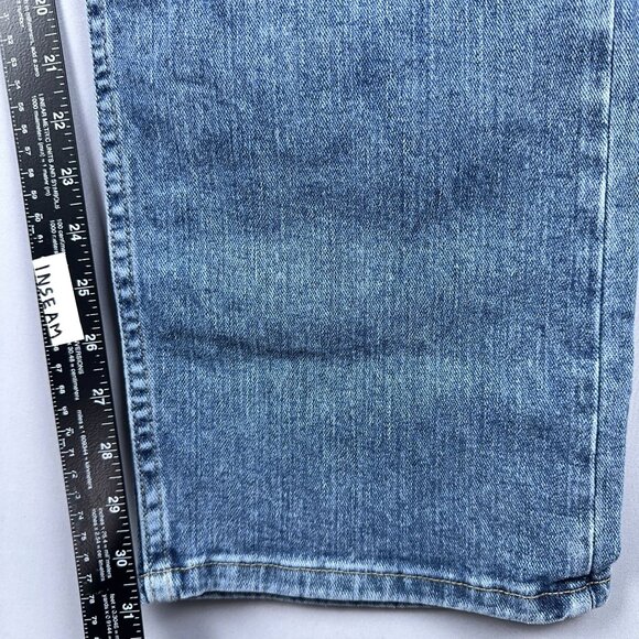 Wrangler Straight Leg Jeans Mens Size 38X32 Advanced Comfort MGW25MW Blue - Picture 9 of 12